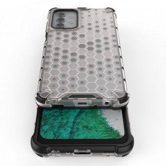 Honeycomb Case armor cover with TPU Bumper for Samsung Galaxy A32 5G green