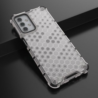 Honeycomb Case armor cover with TPU Bumper for Samsung Galaxy A32 5G transparent