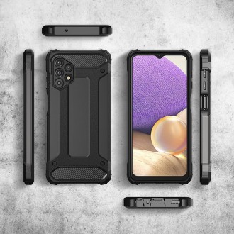 Hybrid Armor Case Tough Rugged Cover for Samsung Galaxy A32 5G black