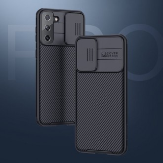 Nillkin CamShield Pro Case Armor Pouch Cover Camera Protector Camera Samsung Galaxy S21 + 5G (S21 Plus 5G) Black