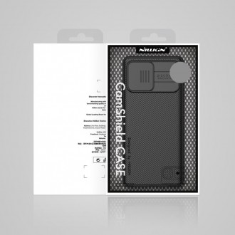 Nillkin CamShield Pro Case Durable Cover with camera protection shield for Samsung Galaxy A42 5G black