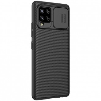 Nillkin CamShield Pro Case Durable Cover with camera protection shield for Samsung Galaxy A42 5G black