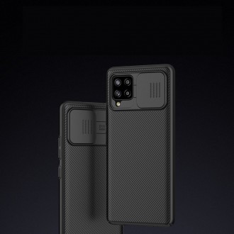 Nillkin CamShield Pro Case Durable Cover with camera protection shield for Samsung Galaxy A42 5G black