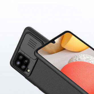 Nillkin CamShield Pro Case Durable Cover with camera protection shield for Samsung Galaxy A42 5G black