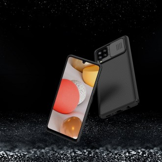 Nillkin CamShield Pro Case Durable Cover with camera protection shield for Samsung Galaxy A42 5G black