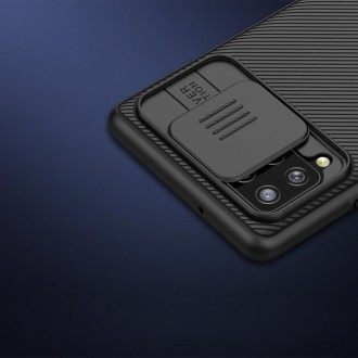 Nillkin CamShield Pro Case Durable Cover with camera protection shield for Samsung Galaxy A42 5G black