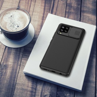Nillkin CamShield Pro Case Durable Cover with camera protection shield for Samsung Galaxy A42 5G black