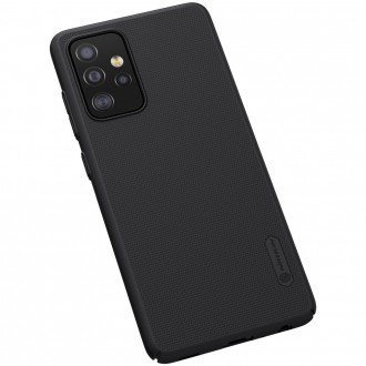 Nillkin Super Frosted Shield Rugged Case Cover + Stand Samsung Galaxy A52s 5G / A52 5G / A52 4G černá