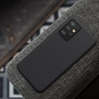 Nillkin Super Frosted Shield Rugged Case Cover + Stand Samsung Galaxy A52s 5G / A52 5G / A52 4G černá