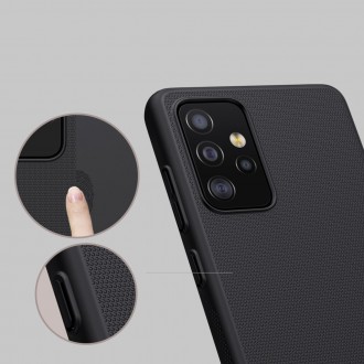 Nillkin Super Frosted Shield Rugged Case Cover + Stand Samsung Galaxy A52s 5G / A52 5G / A52 4G černá