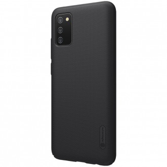 Nillkin Super Frosted Shield Case + kickstand for Samsung Galaxy A02s EU black