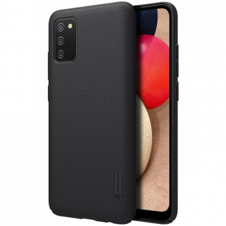 Nillkin Super Frosted Shield Case + kickstand for Samsung Galaxy A02s EU black