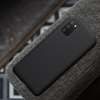 Nillkin Super Frosted Shield Case + kickstand for Samsung Galaxy A02s EU black