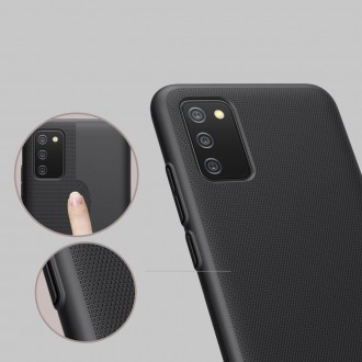 Nillkin Super Frosted Shield Case + kickstand for Samsung Galaxy A02s EU black