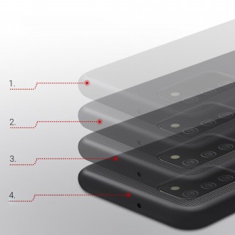 Nillkin Super Frosted Shield Case + kickstand for Samsung Galaxy A02s EU black