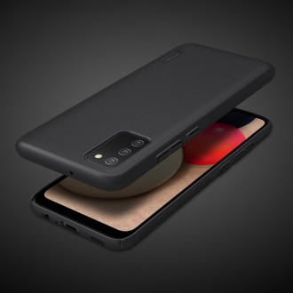 Nillkin Super Frosted Shield Case + kickstand for Samsung Galaxy A02s EU black