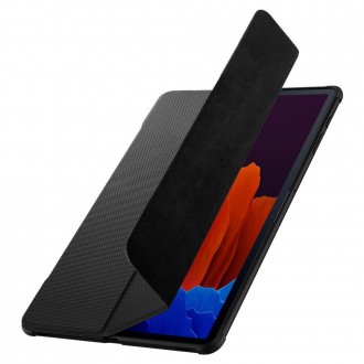Spigen RUGGED ARMOR &quot;PRO&quot; GALAXY TAB S7+ / S8+ PLUS 12.4 ČERNÁ