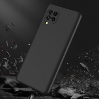 GKK 360 Protection Case Front and Back Case Full Body Cover Samsung Galaxy A42 5G black