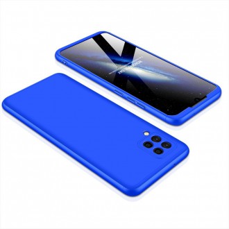 GKK 360 Protection Case Front and Back Case Full Body Cover Samsung Galaxy A42 5G blue