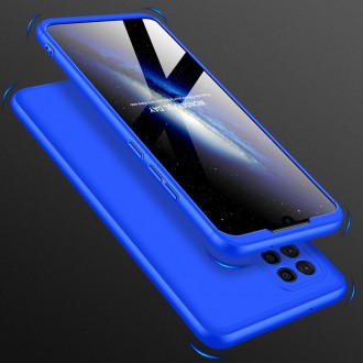 GKK 360 Protection Case Front and Back Case Full Body Cover Samsung Galaxy A42 5G blue