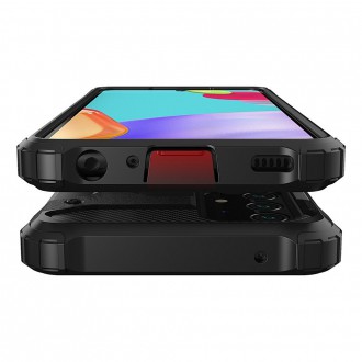 Hybrid Armor Case Tough Rugged Cover for Samsung Galaxy A52s 5G / A52 5G / A52 4G black