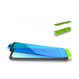 3D Edge Nano Flexi Glass Hybrid Full Screen Protector with frame for Samsung Galaxy S21 Ultra 5G transparent