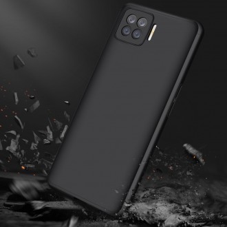 GKK 360 Protection Case Front and Back Case Full Body Cover Oppo A73 black