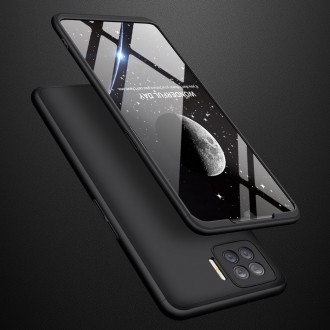GKK 360 Protection Case Front and Back Case Full Body Cover Oppo A73 black