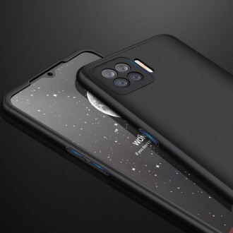 GKK 360 Protection Case Front and Back Case Full Body Cover Oppo A73 black