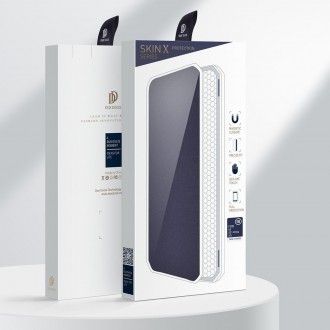 DUX DUCIS Skin X Bookcase type case for Samsung Galaxy S21 Ultra 5G blue