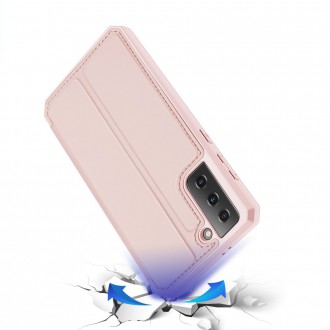 DUX DUCIS Skin X Bookcase type case for Samsung Galaxy S21+ 5G (S21 Plus 5G) pink
