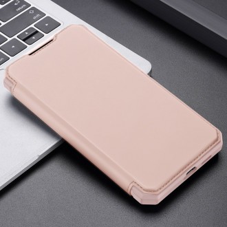DUX DUCIS Skin X Bookcase type case for Samsung Galaxy S21+ 5G (S21 Plus 5G) pink