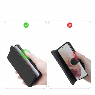 DUX DUCIS Skin X Bookcase type case for Samsung Galaxy S21 5G black