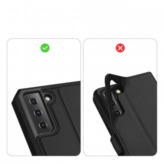 DUX DUCIS Skin X Bookcase type case for Samsung Galaxy S21 5G black