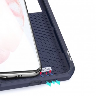 DUX DUCIS Skin X Bookcase type case for Samsung Galaxy S21 5G blue