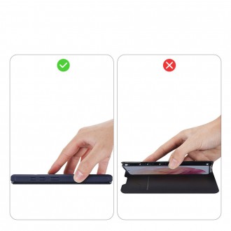 DUX DUCIS Skin X Bookcase type case for Samsung Galaxy S21 5G blue