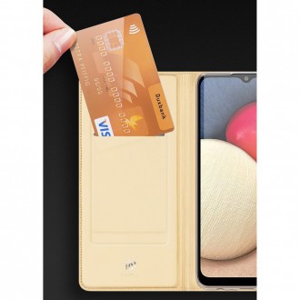 DUX DUCIS Skin Pro Bookcase type case for Samsung Galaxy A02s EU black