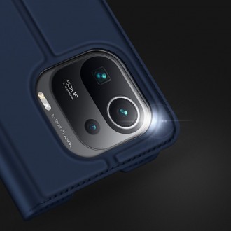 DUX DUCIS Skin Pro Bookcase type case for Xiaomi Mi 11 Pro blue