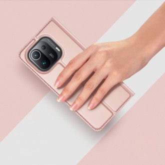 DUX DUCIS Skin Pro Bookcase type case for Xiaomi Mi 11 Pro pink