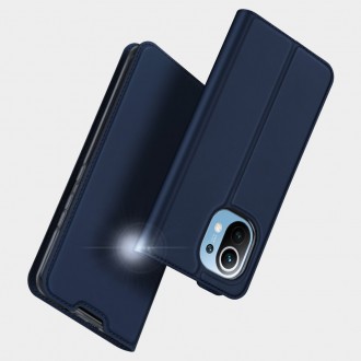 DUX DUCIS Skin Pro Bookcase type case for Xiaomi Mi 11 blue