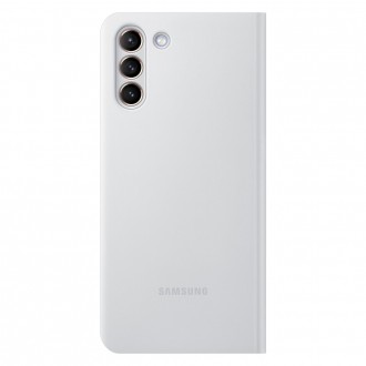 Samsung LED View Cover with LED display for Samsung Galaxy S21+ 5G (S21 Plus 5G) grey (EF-NG996PJEGEE)