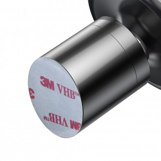 Magnetický držák do auta Baseus Radar (kompatibilní s MagSafe pro iPhone) na palubní desku / mřížku ventilace černý (SULD-01)