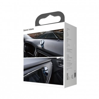 Magnetický držák do auta Baseus Radar (kompatibilní s MagSafe pro iPhone) na palubní desku / mřížku ventilace černý (SULD-01)