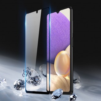 Dux Ducis 9D Tempered Glass Tough Screen Protector Full Coveraged with Frame for Samsung Galaxy A32 5G black (case friendly)