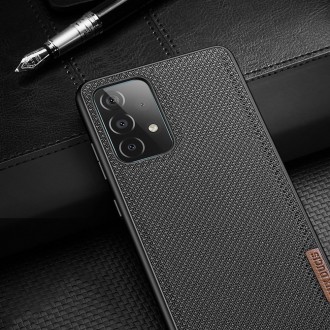 Dux Ducis Fino case covered with nylon material for Samsung Galaxy A72 4G black