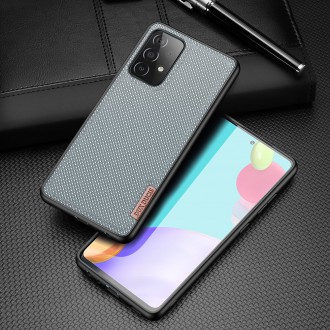Dux Ducis Fino case covered with nylon material for Samsung Galaxy A72 4G gray