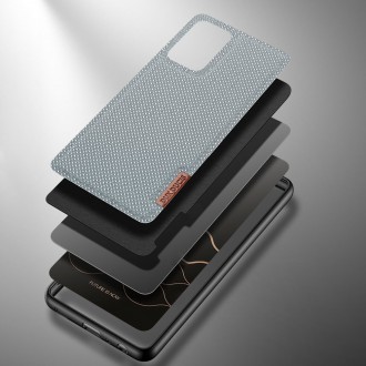 Dux Ducis Fino case covered with nylon material for Samsung Galaxy A72 4G gray
