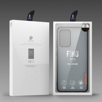 Dux Ducis Fino case covered with nylon material for Samsung Galaxy A72 4G gray