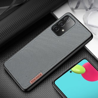 Dux Ducis Fino case covered with nylon material for Samsung Galaxy A72 4G gray