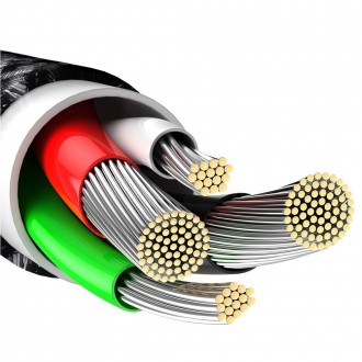 [PO VRÁCENÍ] Baseus Tungsten USB - Lightning kabel 2,4 A 1 m černý (CALWJ-01)